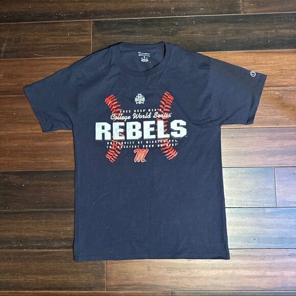 2022 Ole Miss World Series T-Shirt - Picture 1 of 4